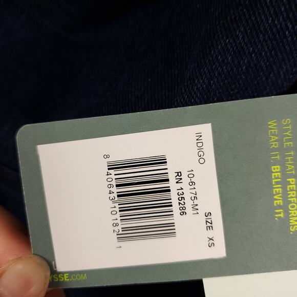 Lysse High Waist Denim Leggings in Indigo Size XS - Picture 9 of 11